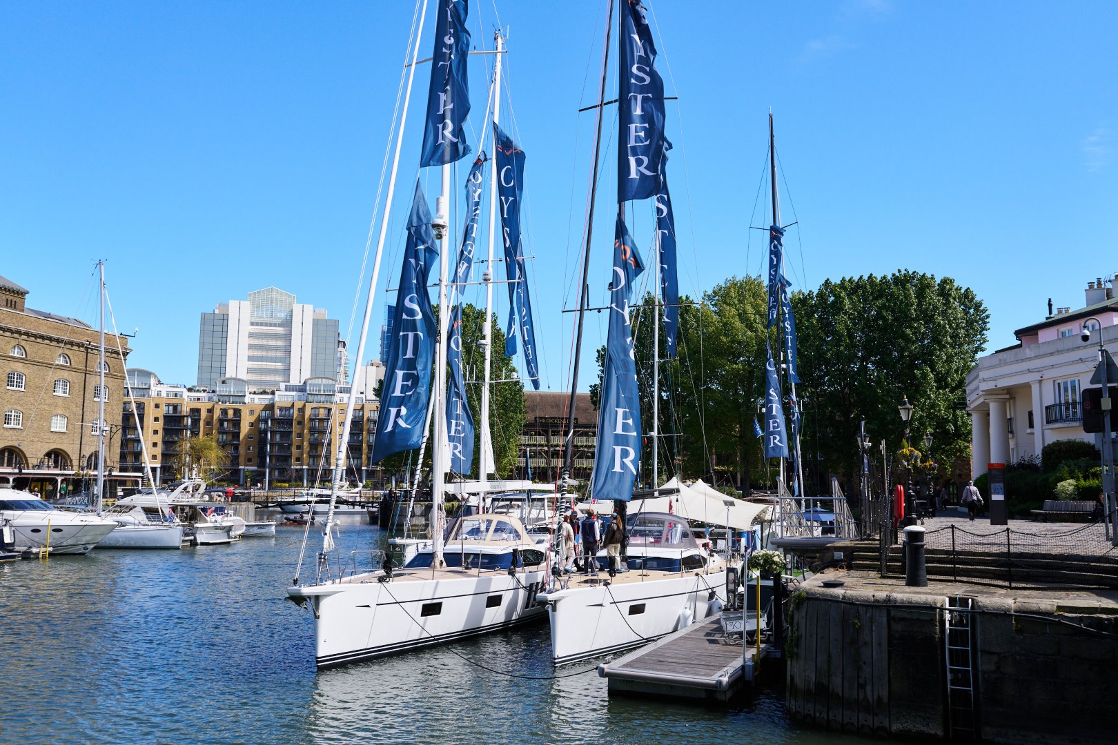 Oyster Yachts fleet showcased during the London Private View event