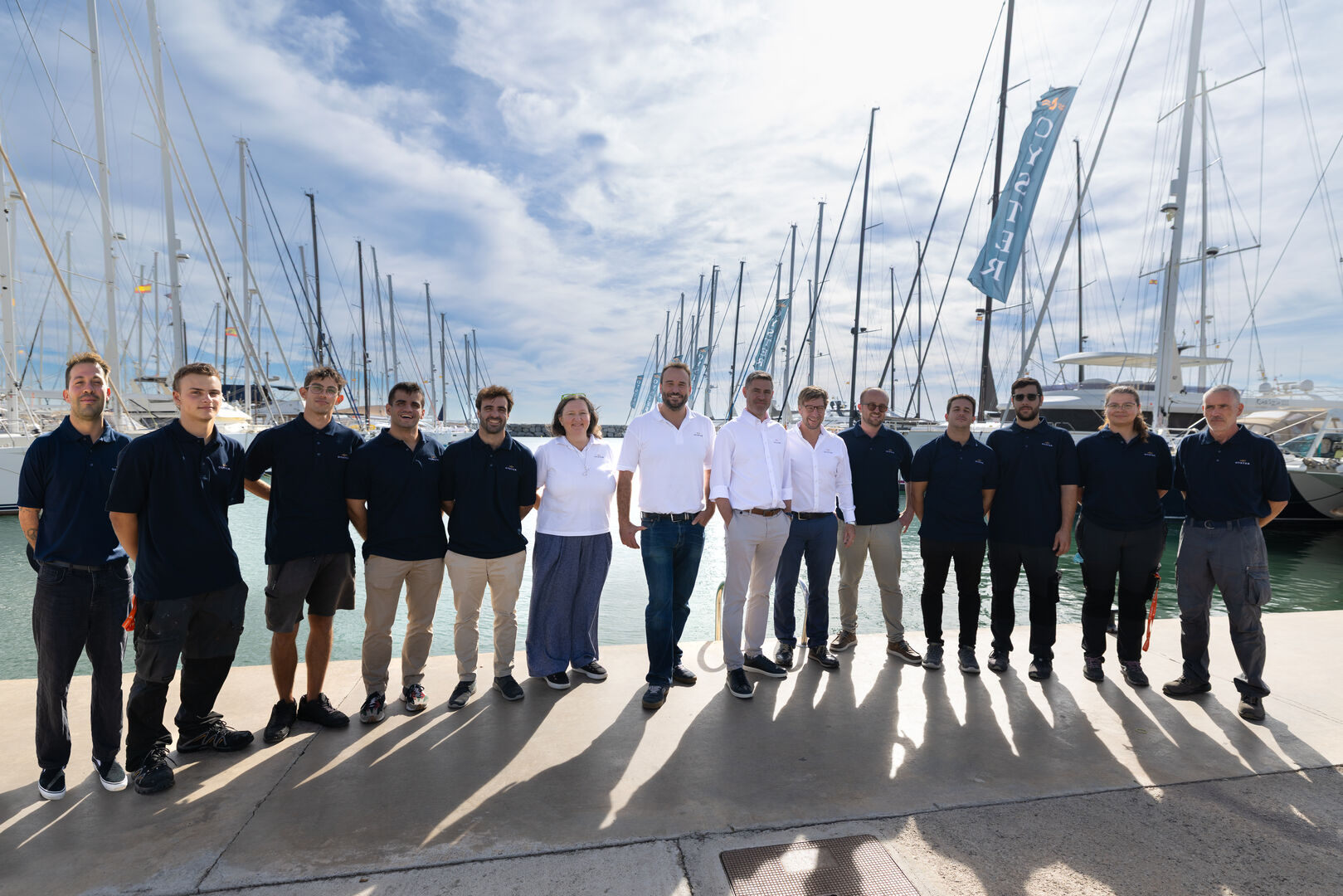 Oyster Yachts renforce sa présence mondiale avec l’inauguration de son nouveau centre de service à Barcelone